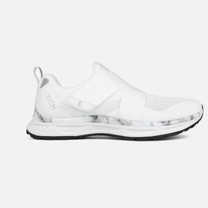 TIEM Slipstream White Marble Indoor Cycling Shoes
